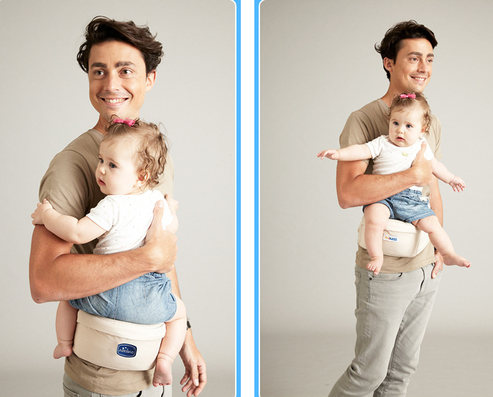 Hip-Saving Waist Stool Carrier! (3-18 months)